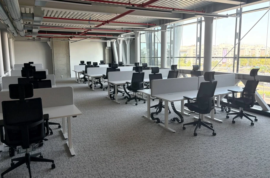 this exceptional office opportunity offers an entire move-in-ready floor designed to support modern business operations
